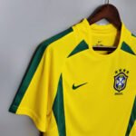 BRAZIL HOME JERSEY 2002 - Image 3