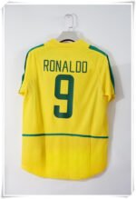 BRAZIL HOME JERSEY 2002 - Image 4