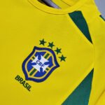 BRAZIL HOME JERSEY 2002 - Image 7