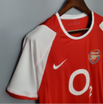 ARSENAL 2002 - 2003 HOME JERSEY - Image 3