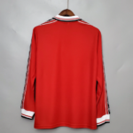 MANCHESTER UNITED 1998 - 1999 HOME JERSEY LONG-SLEEVED - Image 4