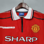 MANCHESTER UNITED 1998 - 1999 HOME JERSEY LONG-SLEEVED - Image 5